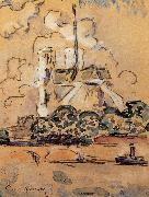 Paul Signac Notre-Dame France oil painting artist